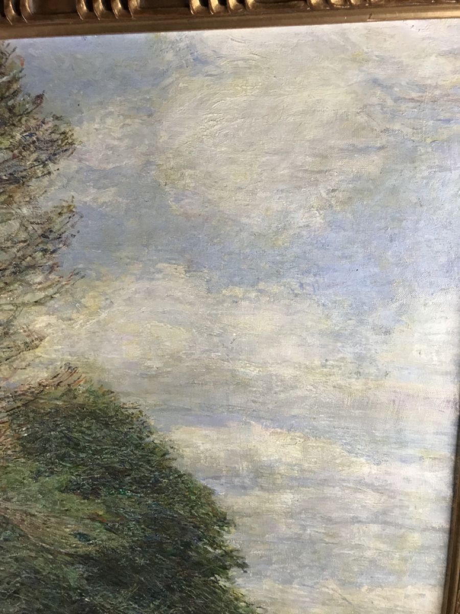 Gemälde: Guter Impressionist mit interessantem Monogr. – Gebraucht aus Wolfhalden von SecondAntique 6