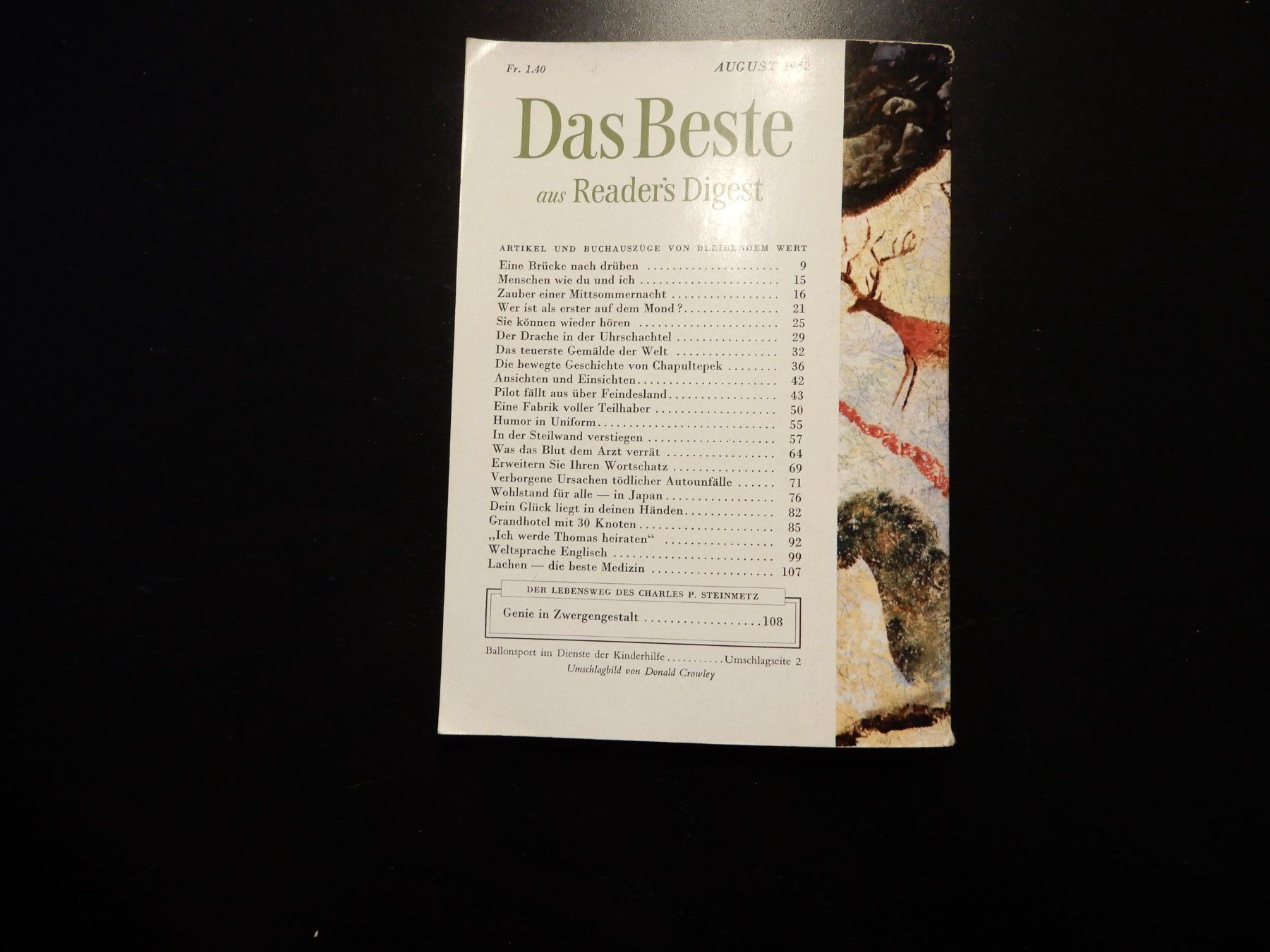 Riviste & Magazine: Readers Digest August 1962, Top Zustand! – Usato da Erstfeld venduto da Mario_boe0 7