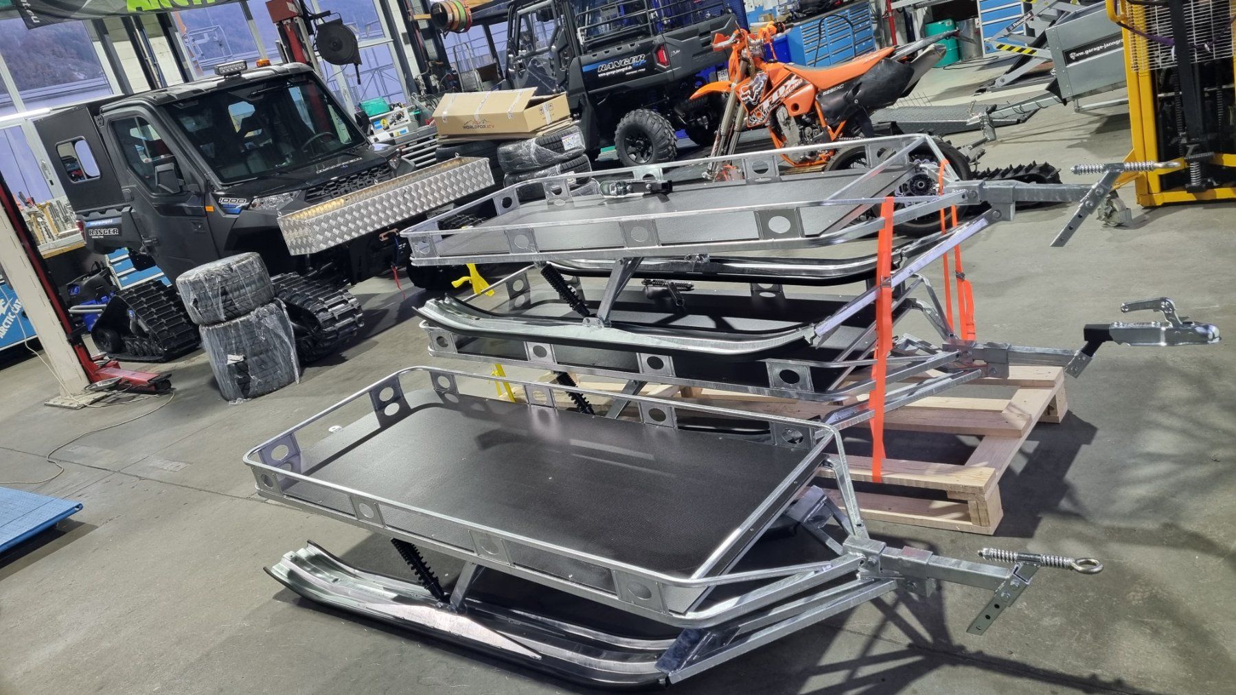 Altro: Snowmobil oder ATV Anhänger – Nuovo (secondo la descrizione) da Trimmis venduto da 0004