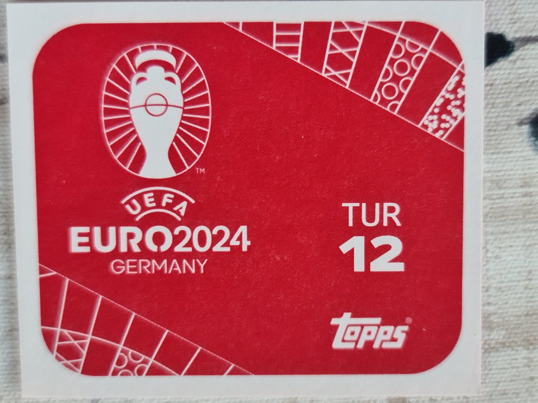 Topps Carte collezionabili: Topps EURO2024 TUR 12 – Nuovo e nell'imballaggio originale da Dintikon venduto da Prime-shop 1