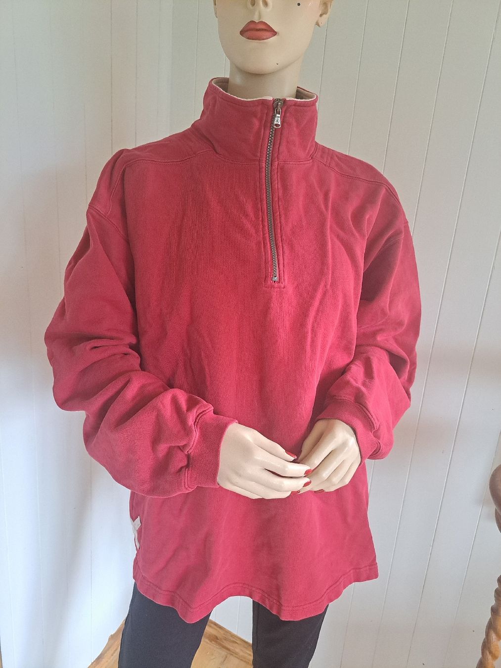 Maglioni & Felpe: WHITE STUFF Winterpullover Skipullover Troyer Sweat L XL 80s – Usato da Mollis venduto da Fauchi99 5