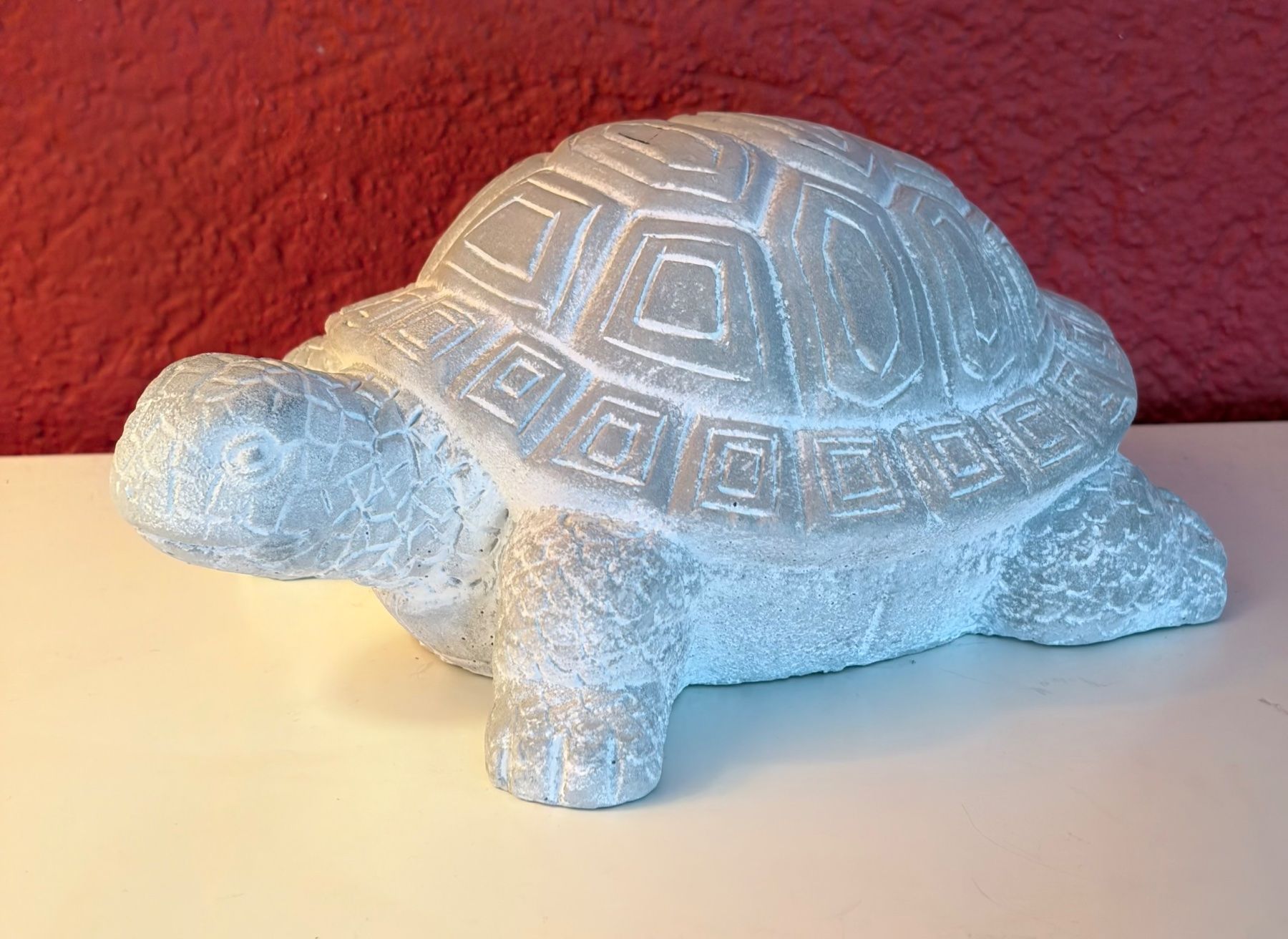 Statuette: Schildkröten Garten-aus Beton – Nuovo e nell'imballaggio originale da Zäziwil venduto da Emlea