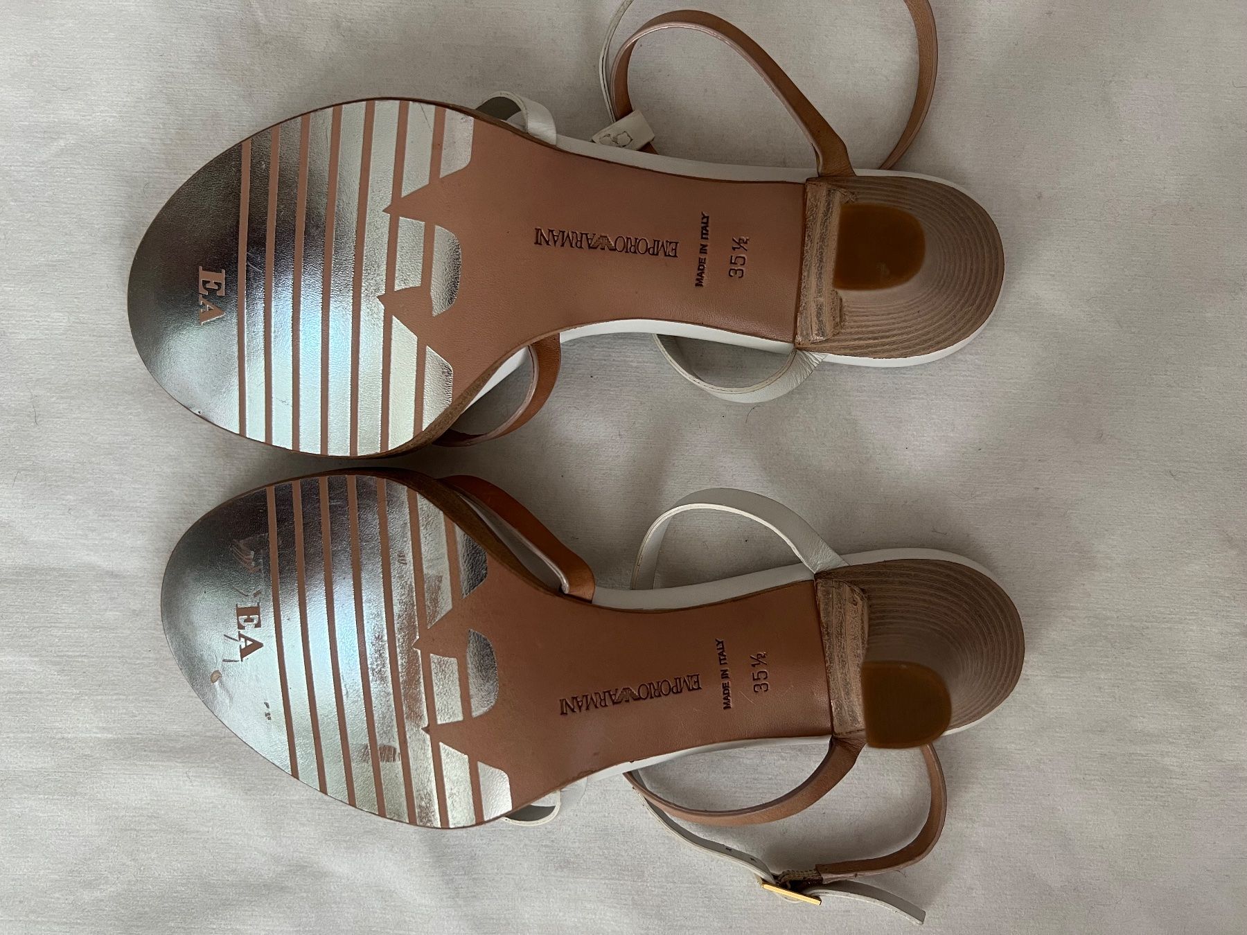 Armani Scarpe da donna: Giorgio Armani Strap Sandals – Nuovo (secondo la descrizione) da Genève venduto da eppla 4