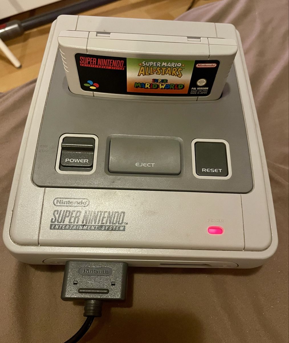 Nintendo Console: Nintendo SNES Europa + Manuale e 4 Giochi Top Condition Test – Usato da Gordola venduto da Vintage-Toys 5