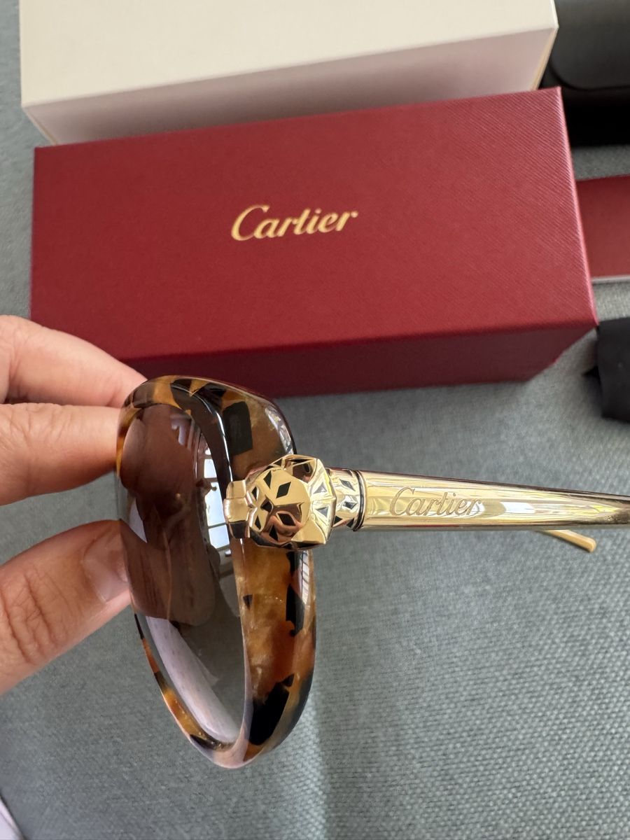 Cartier Occhiali & Lenti: PANTHÈRE DE CARTIER SUNGLASSES -6034679 – Usato da Pfäffikon SZ venduto da EMMA0111 3
