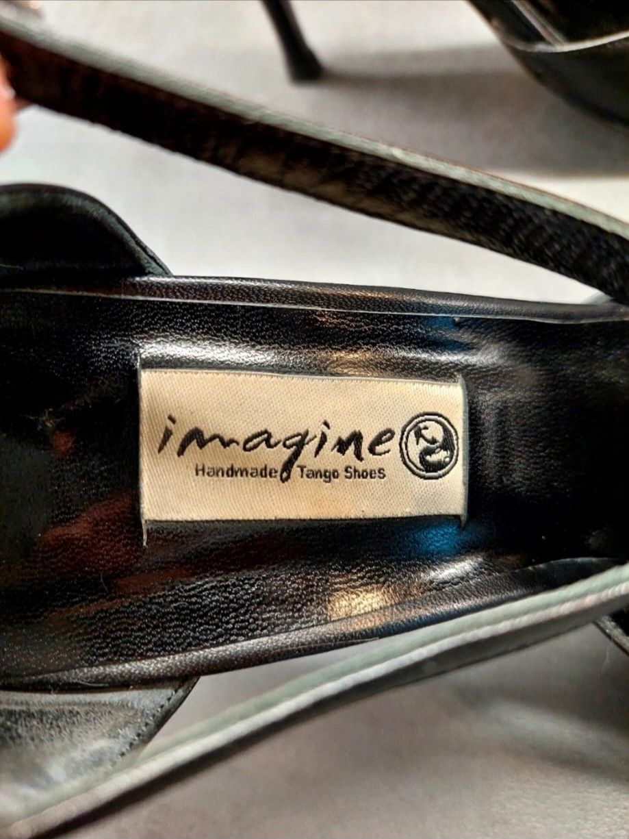 Scarpe da donna: Imagine Handmade Tango Shoes, EU 38, Black Leather – Usato da Zürich venduto da oli_p8cc 4