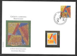 FDC 896 Guinnes Record ET 27.6.1996