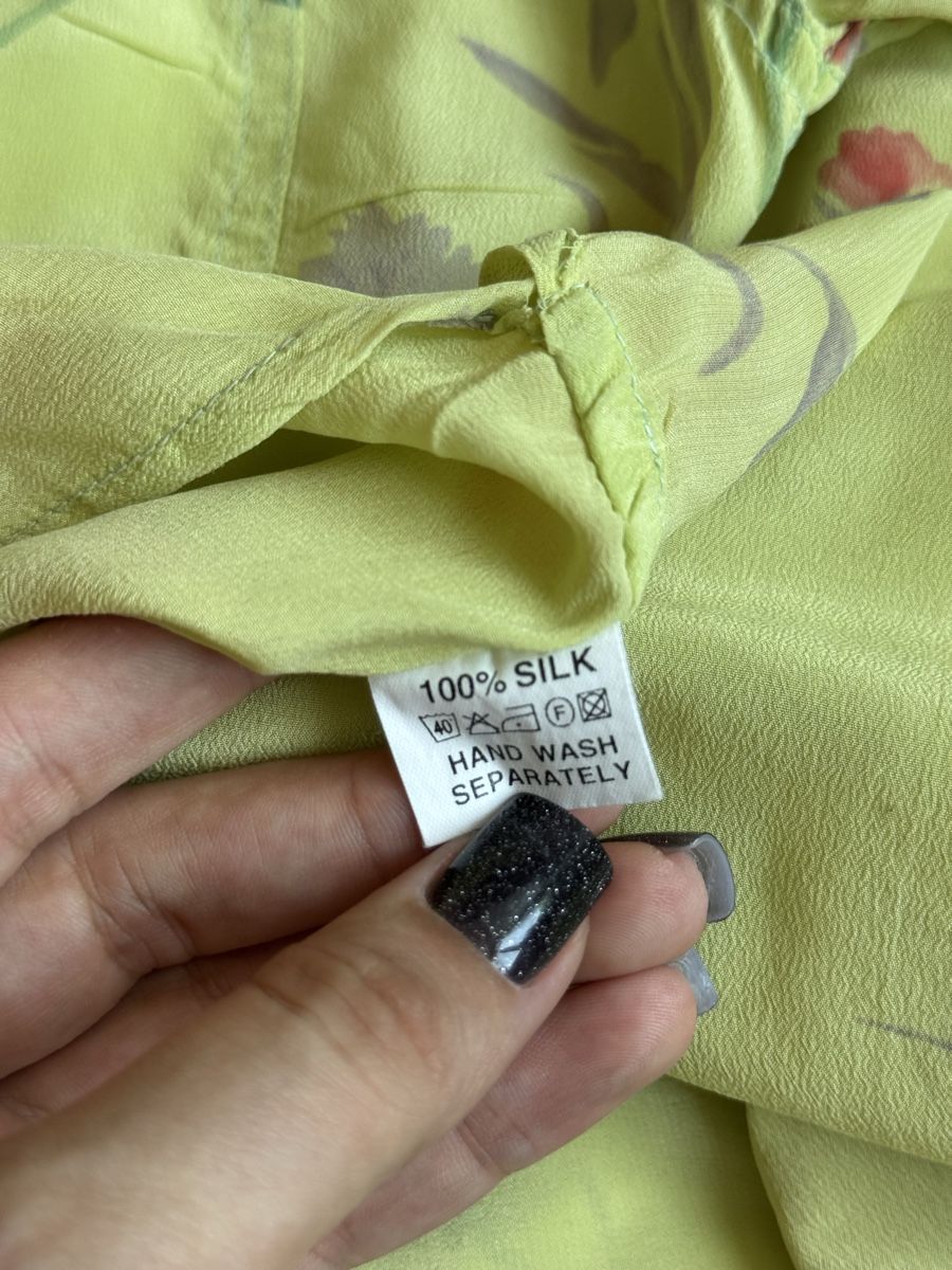 Camicette: Spengler Blouse Silk size M vintage – Usato da Turbenthal venduto da elizameise 3