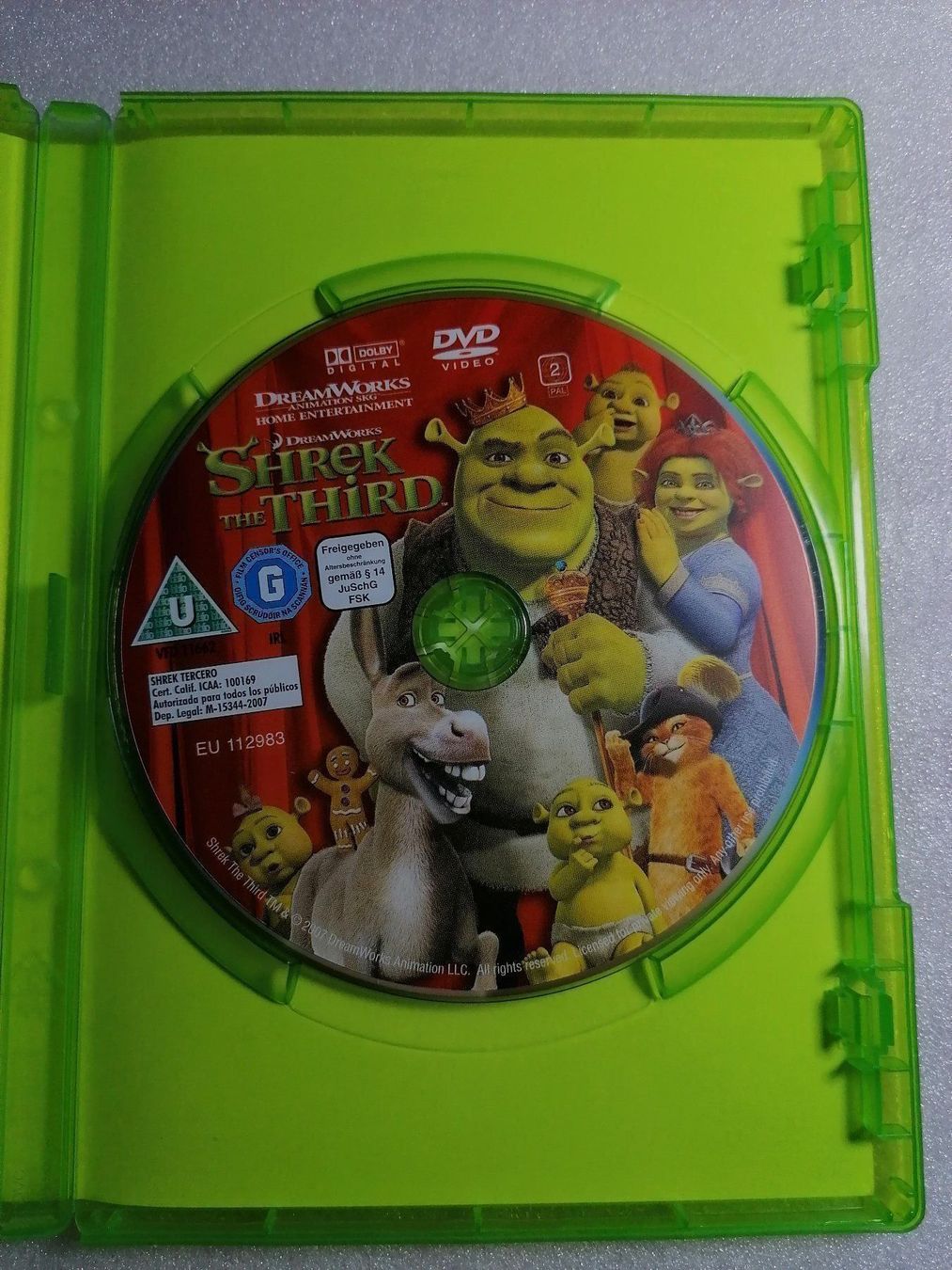 Tutti i DVDs: Shrek der dritte DVD – Usato da Zollikofen venduto da Blackie 4