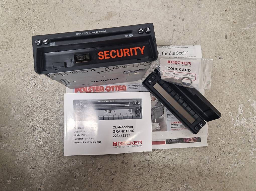 CDs: Becker Grand Prix CD RDS 2237 – Gebraucht aus Feuerthalen von olg_hgs9 3
