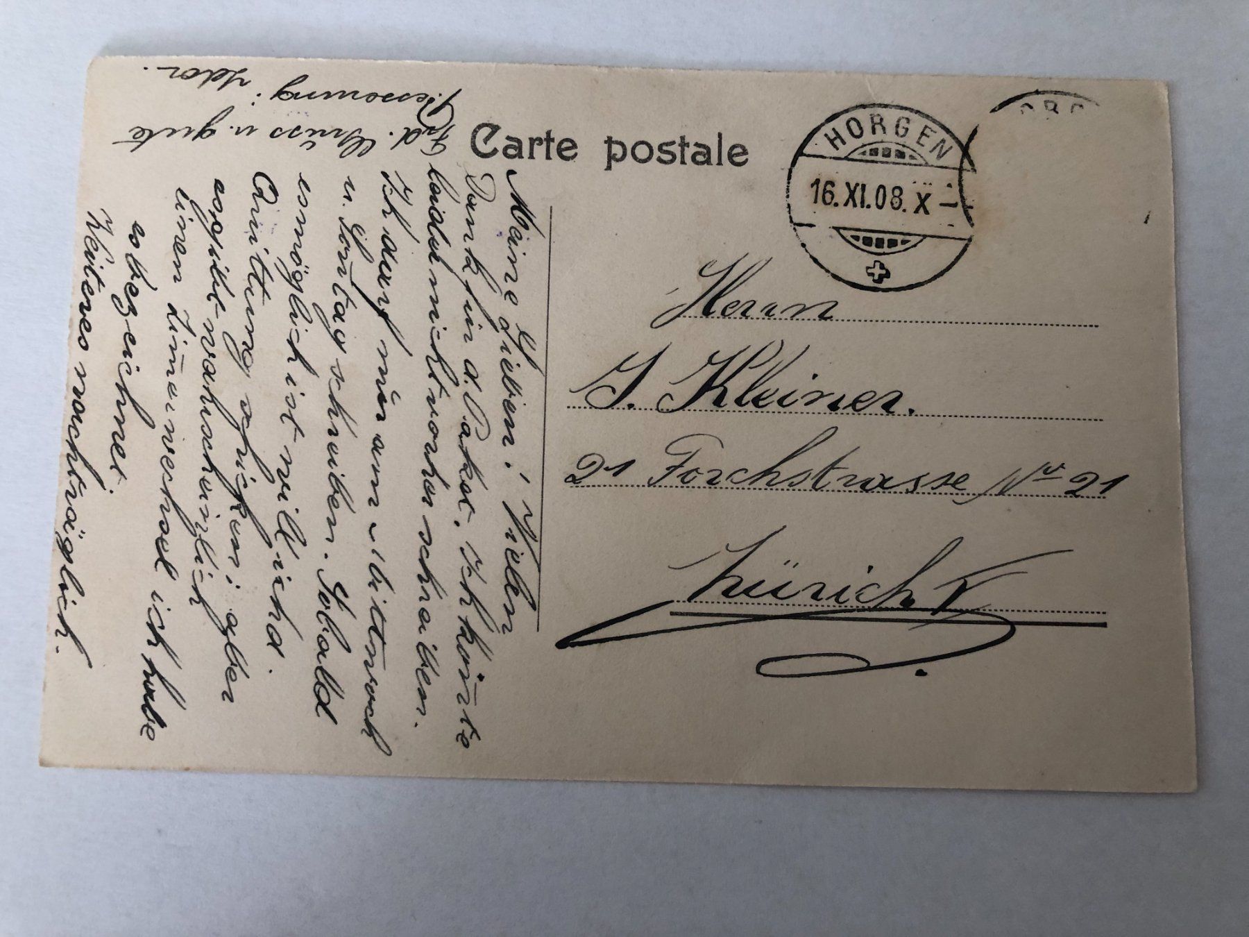 Cartoline postali: Evang. Töchterinstitut Horgen Kochschule - Küche 1908 – Usato da Pfäffikon ZH venduto da Waltoversand 1
