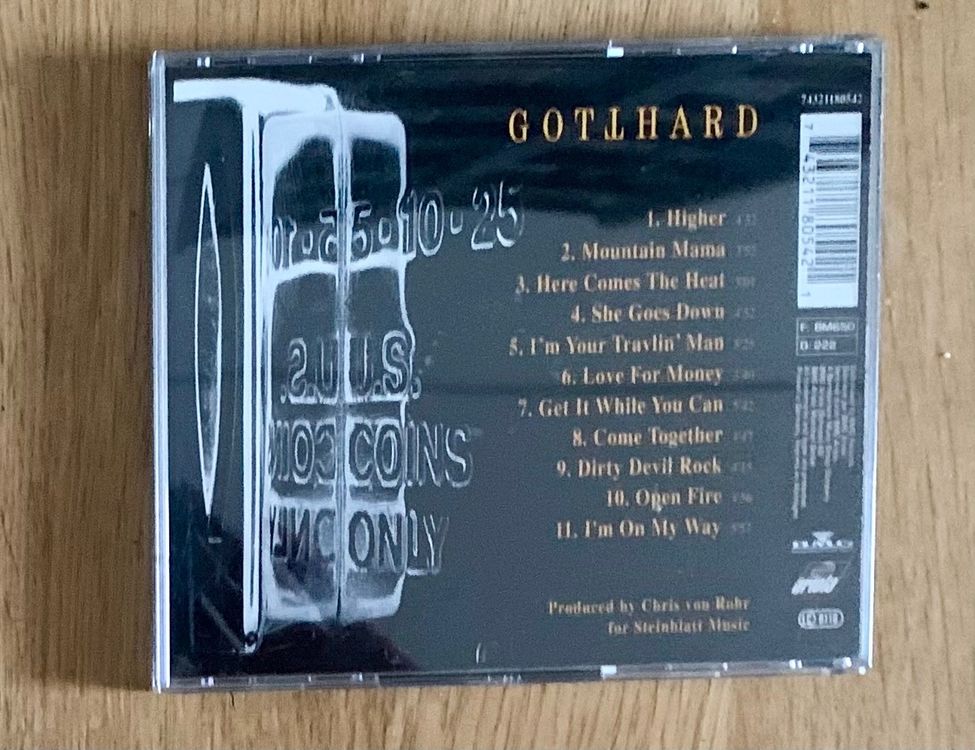 Gotthard Dial Hard original visiert Kaufen auf Ricardo