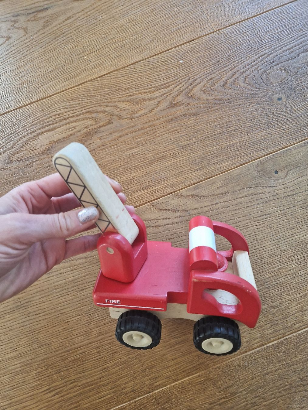 Spielzeuge: Holz Feuerwehrauto Baby – Gebraucht aus Eschenbach SG von SanFranciscoCalifornia 1
