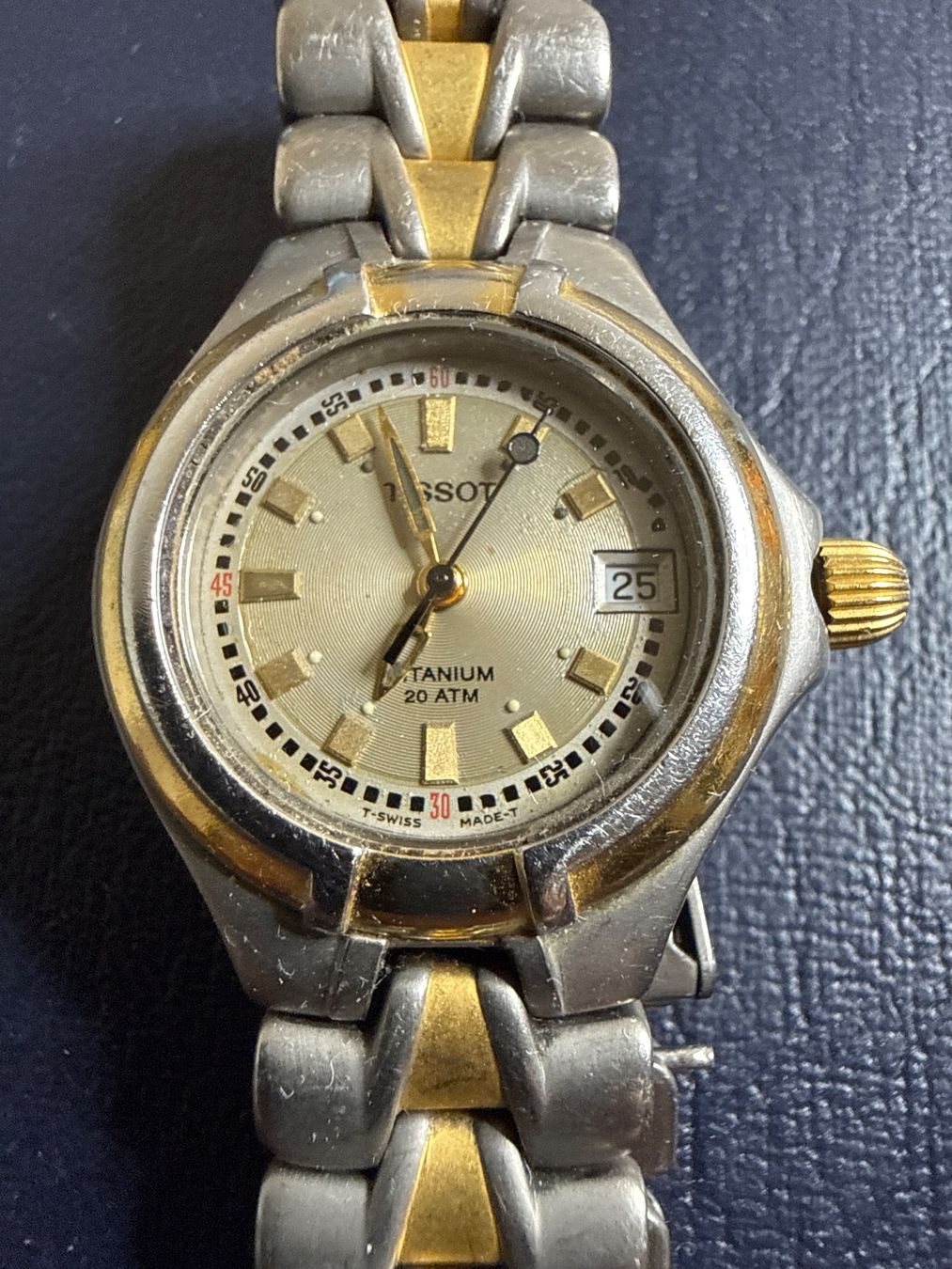 Tissot Orologi: Tissot Titanium Quarz 28 mm – Usato da Pfeffingen venduto da Allhandelklgwatches