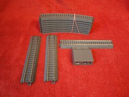 11 teile C Schienen  .H0 von Märklin. Gebraucht .