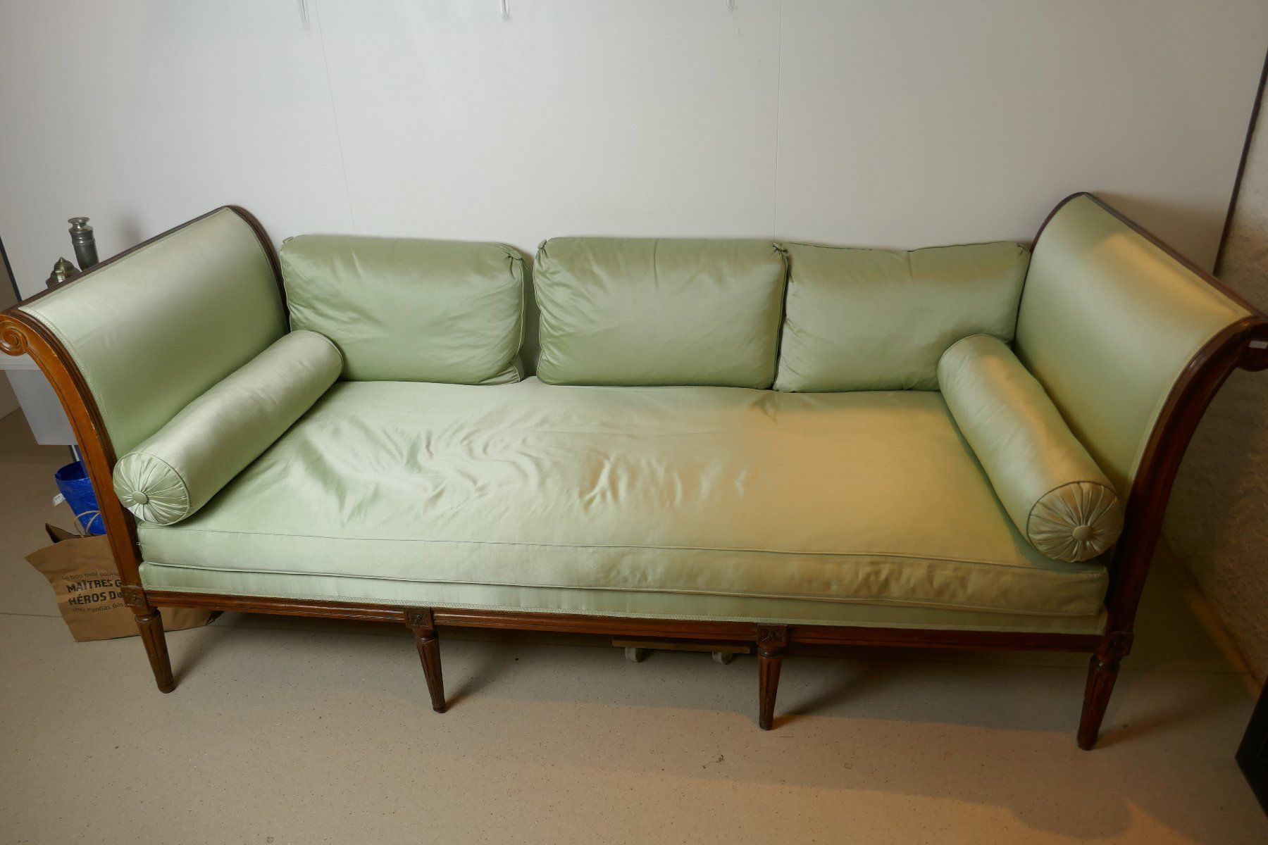 Divani: Antikes Sofa Biedermeier super Stoff – Usato da Schaffhausen venduto da swisswatches-andmore
