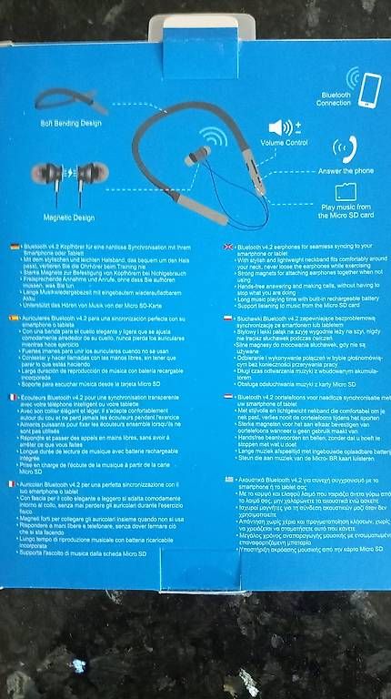 Cuffie: Bluetooth Neckband Headset – Usato da Giswil venduto da Anubis20 3