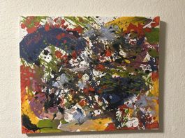 Originales Gemälde zu verkaufen, Acryl auf Leinwand. 59x60cm