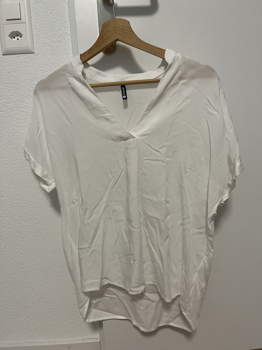 Camicette: Bluse kurzärmlig weiss S neu – Nuovo (secondo la descrizione) da Birrwil venduto da vanyboo