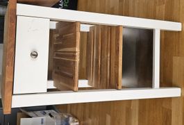 Küchenwagen weiss mit Holzablage gebraucht