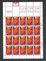 Liechtenstein Bogen ab 1.- Franken