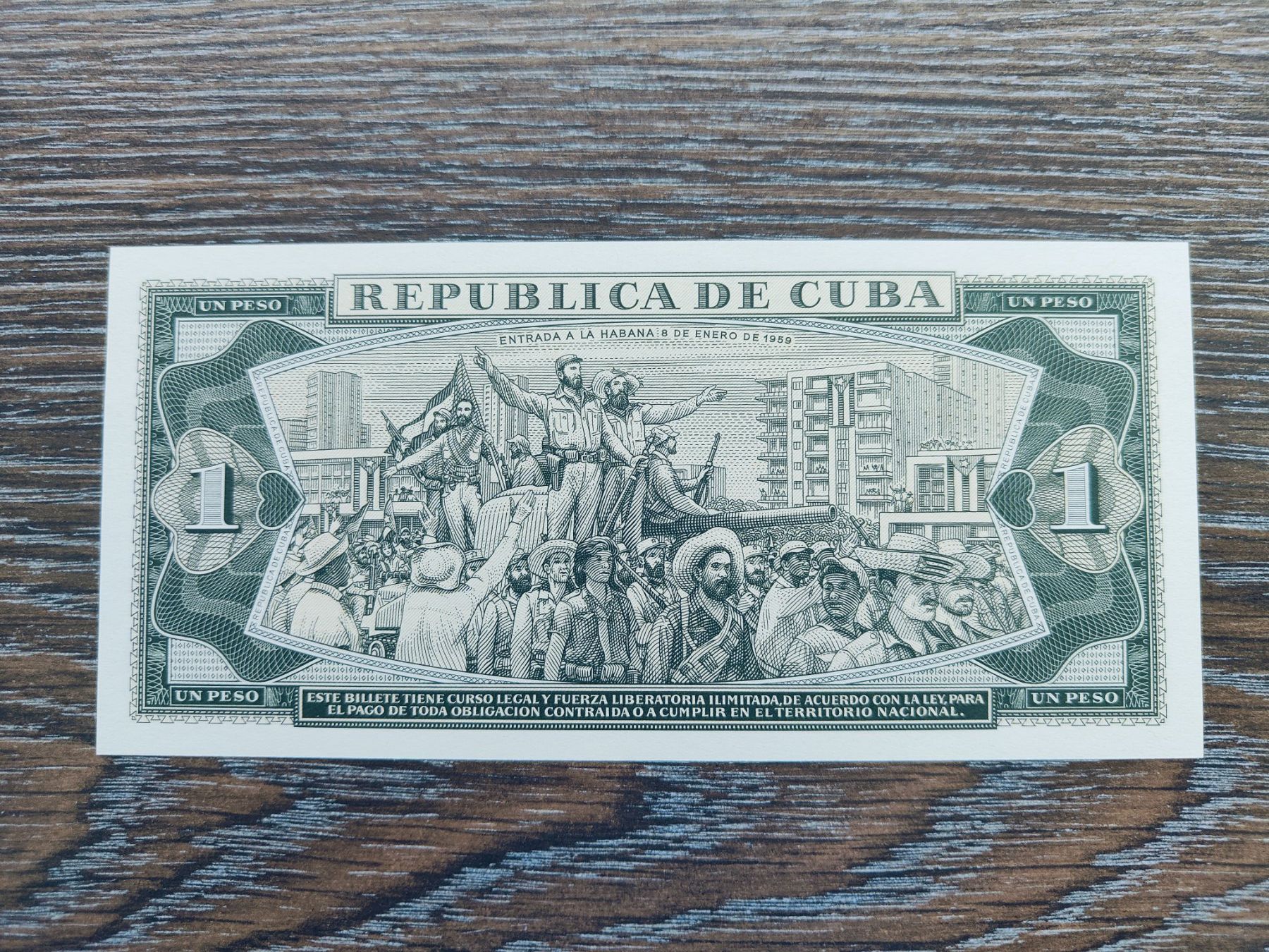 Banknoten: Kuba 1 Peso 1982, unc. !!!!! – Neu (gemäss Beschreibung) aus Flaach von Lonzo99 1