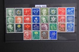 PJ 1943-49 Serien Postfrisch **                     Los 6335