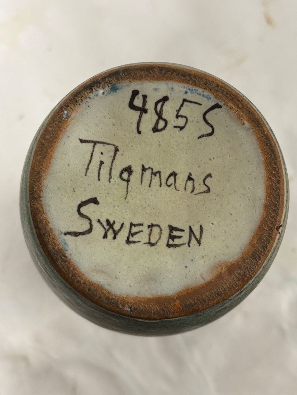 Vasi & Recipienti: Keramik Vase Tilgmans Sweden Designklassiker – Usato da rotkreuz venduto da baudisch 6