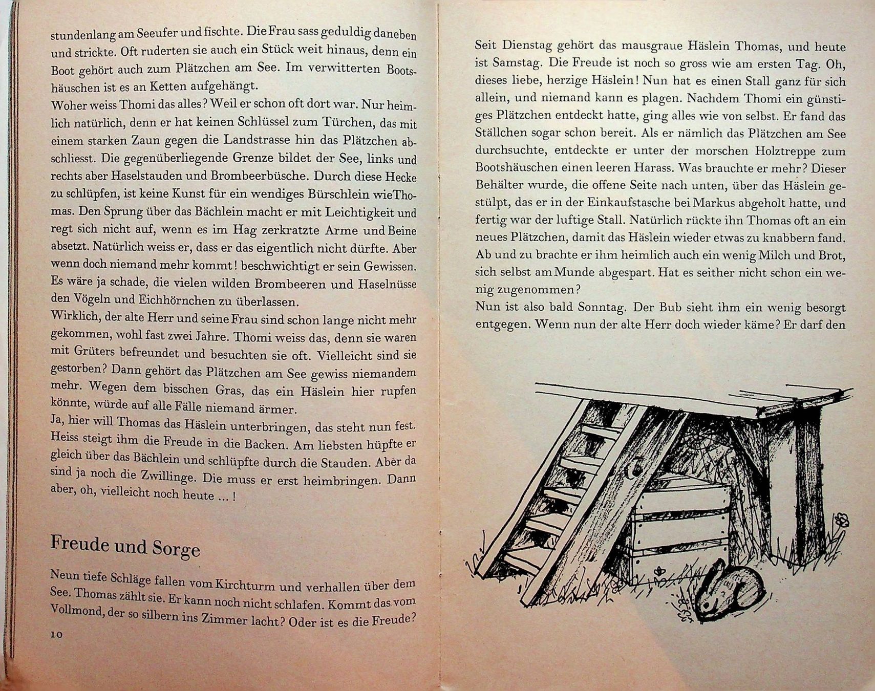 Libri: SJW 1206 Hedwig Bolliger Ein Plätzchen am See EA 1972 – Usato da Reitnau venduto da Zaomir 5