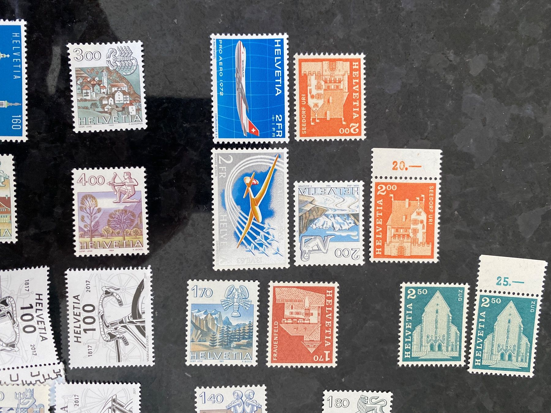 Alle Briefmarken: 102.10Fr Frankaturware Sammlung postfrisch ungestempelt – Neu (gemäss Beschreibung) aus Wil SG von Chefsugus 2