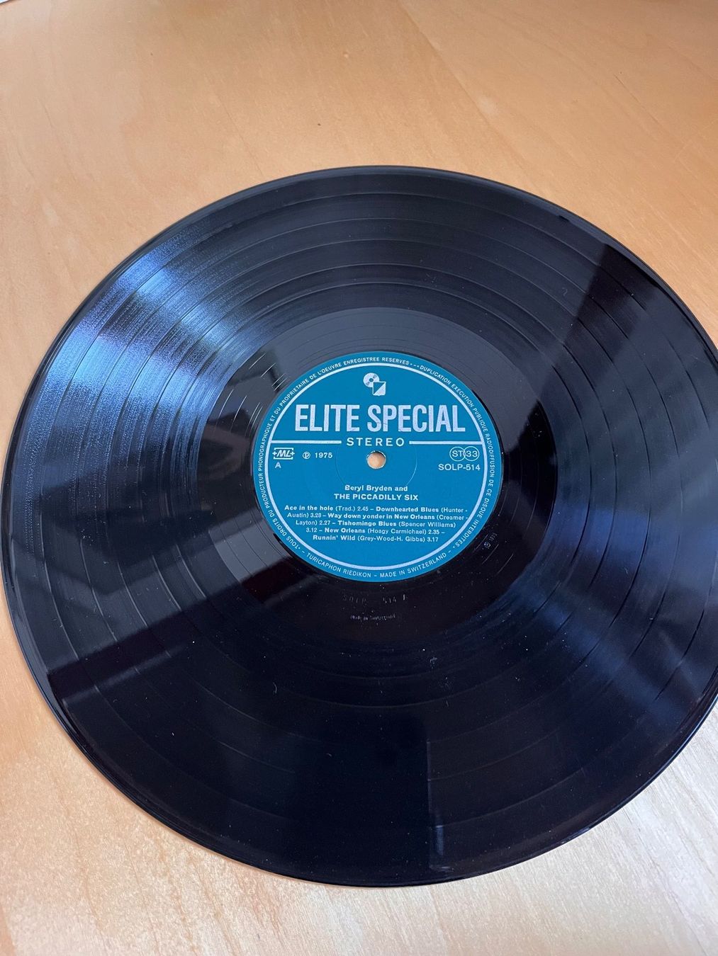 Schallplatten: Beryl Bryden - Piccadilly Six, Schallplatte – Gebraucht aus Rüdlingen von Timber_11 2