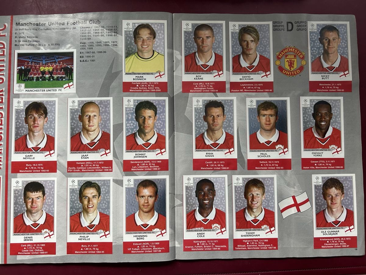 Panini Album: Panini CL Album 1999-2000 – Usato da Binningen venduto da Flagello 6