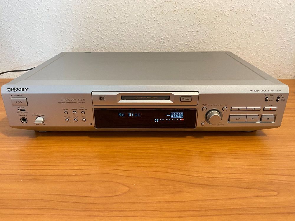Sony MDSJE530 / Minidisc Deck Kaufen auf Ricardo
