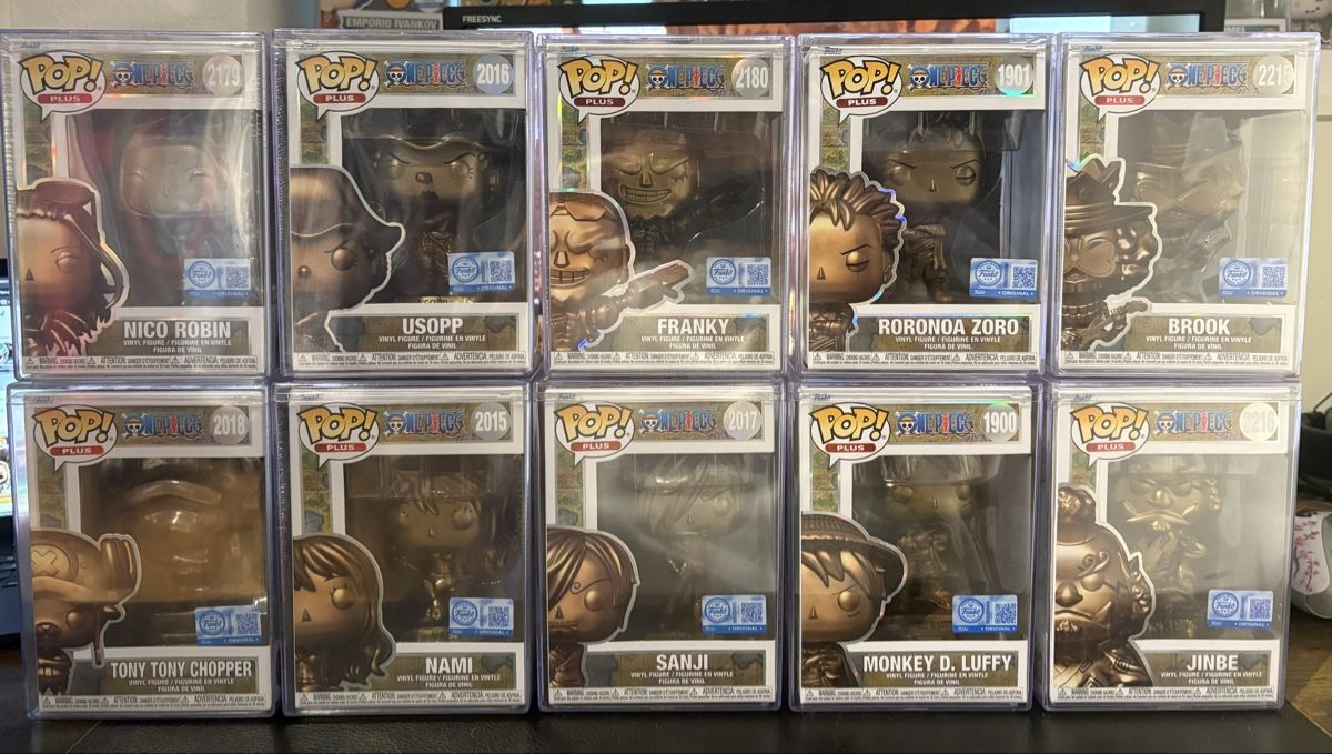 Funko Statuette: Funko Pop! One Piece Bronze Set – Nuovo (secondo la descrizione) da Alpnach Dorf venduto da Walsche