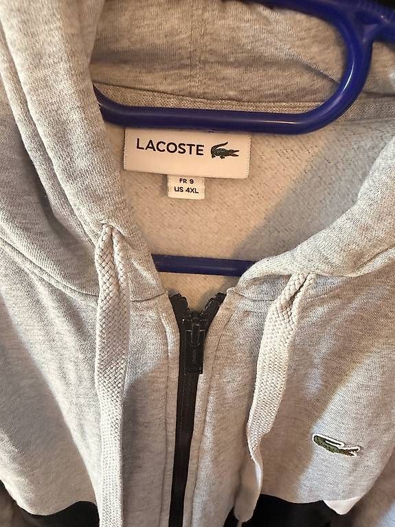 Jacken: LACOSTE KAPUZENJACKE GRAU/SCHWARZ – Gebraucht aus Gümligen von dav_s5rr 1