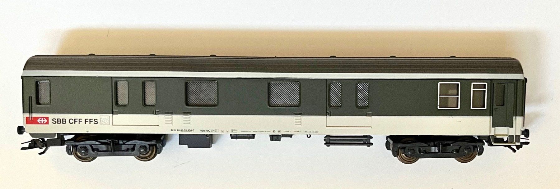 Lima Modellini di ferrovie: LIMA  SBB Gepäckwagen H0 – Usato da Bleiken venduto da hbw45 2