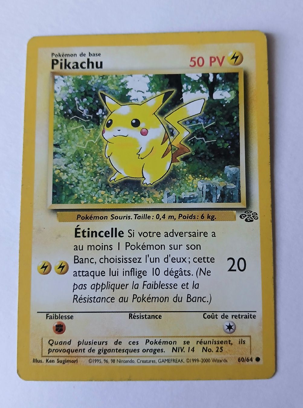 Pokémon Carte collezionabili: Carte Pokémon Pikachu FR 1999-2000  – Usato da Sciernes-d'Albeuve venduto da Dojo004