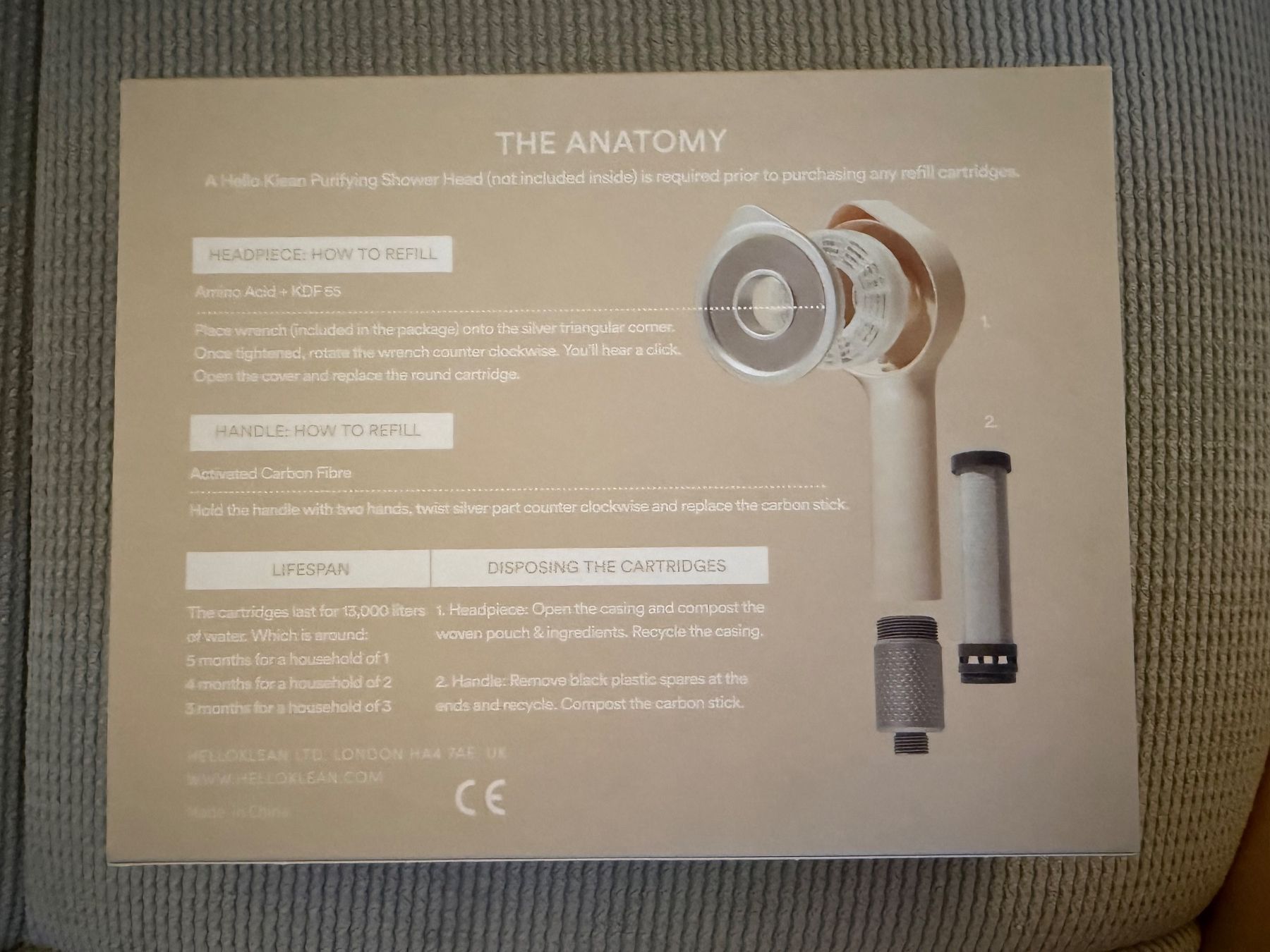 Sanitär: Duschkopf Filter - Hello Klean – Neu und originalverpackt aus Schlieren von diana_97 1