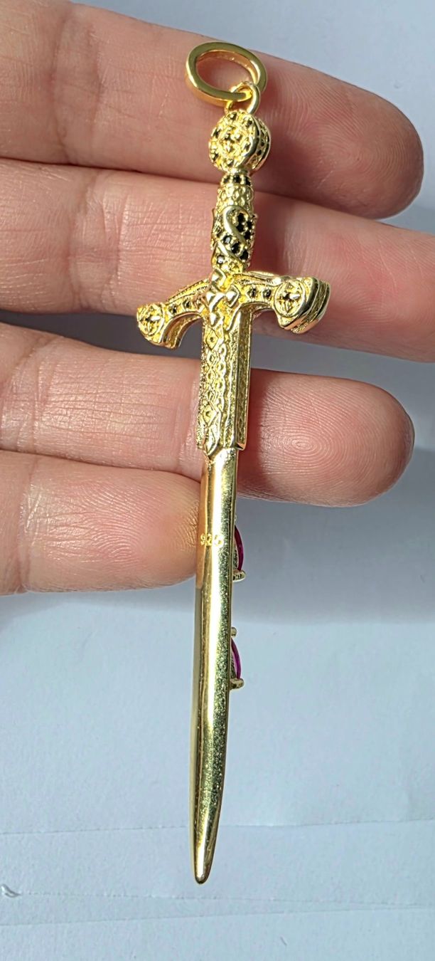 Anhänger: Schwert Anhänger Silber 925 – Neu (gemäss Beschreibung) aus Madetswil von triforuz 4