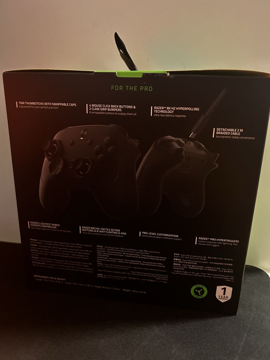 Razer Manettes: Razer Wolverine V3 Tournament Edition 8K PC Controller neu – Neuf avec emballage d'origine à Herisau par ham_78bx 3