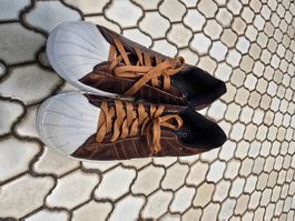 Adidas Superstar Schuhe braun Grösse 38
