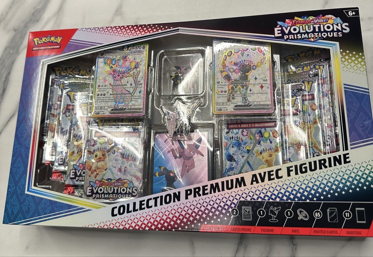 Pokémon Sammelbilder & Trading cards: Pokemon Prismatic Evolutions Premium Figure Collection – Neu und originalverpackt aus Lausanne von lui_d9g6