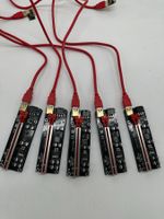15x Mining Riser  – 8 Capacitor - GPU, 60cm