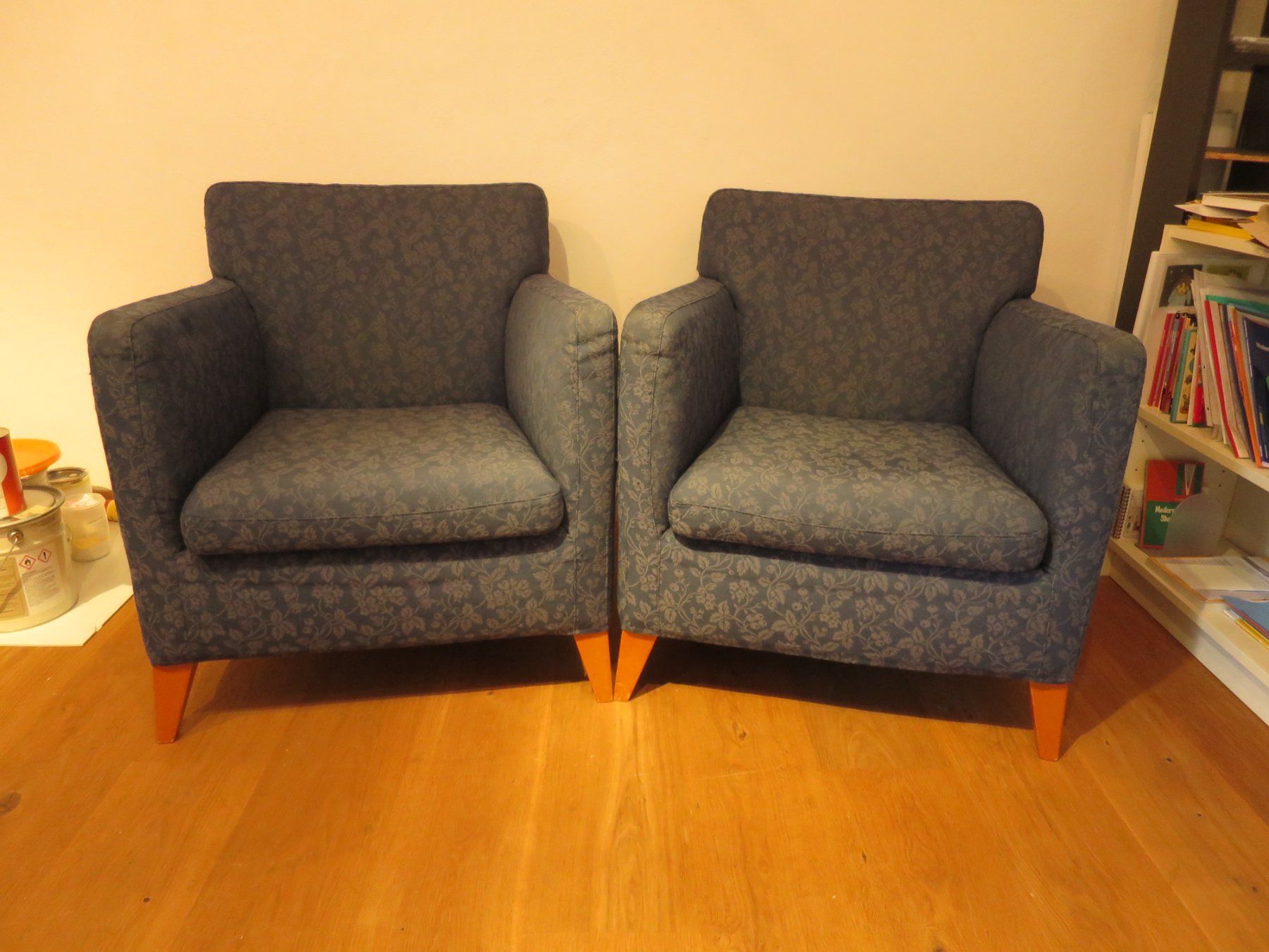 Poltrone: 2 Stoffsessel blau – Usato da Neuhausen venduto da huitsulopochtli