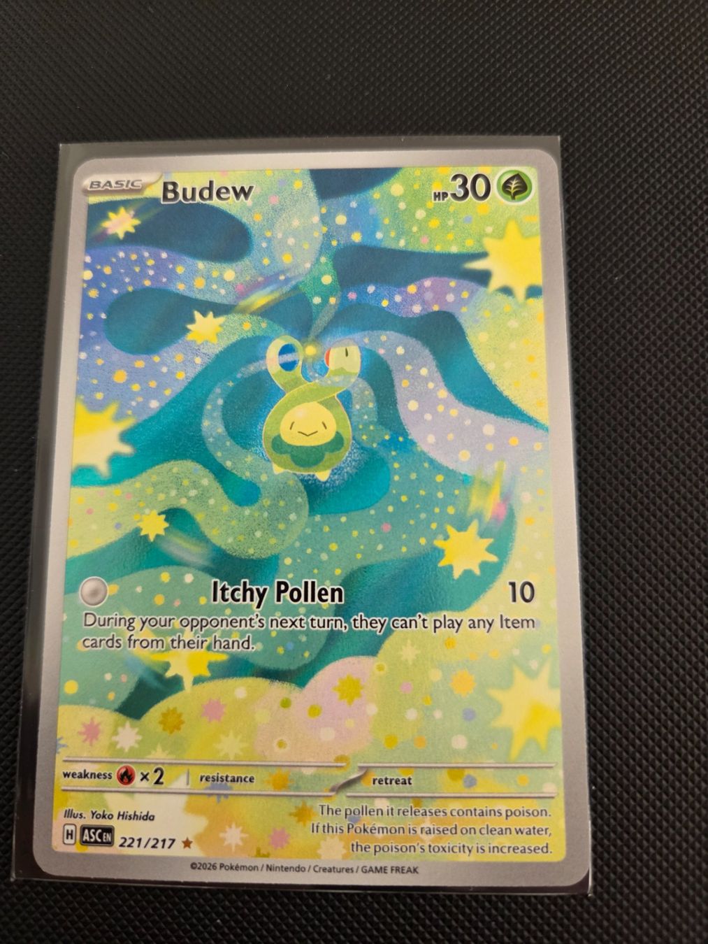 Pokémon Carte collezionabili: Pokemon Budew 221/217   Ascended Heroes – Usato da Luzern venduto da heini81