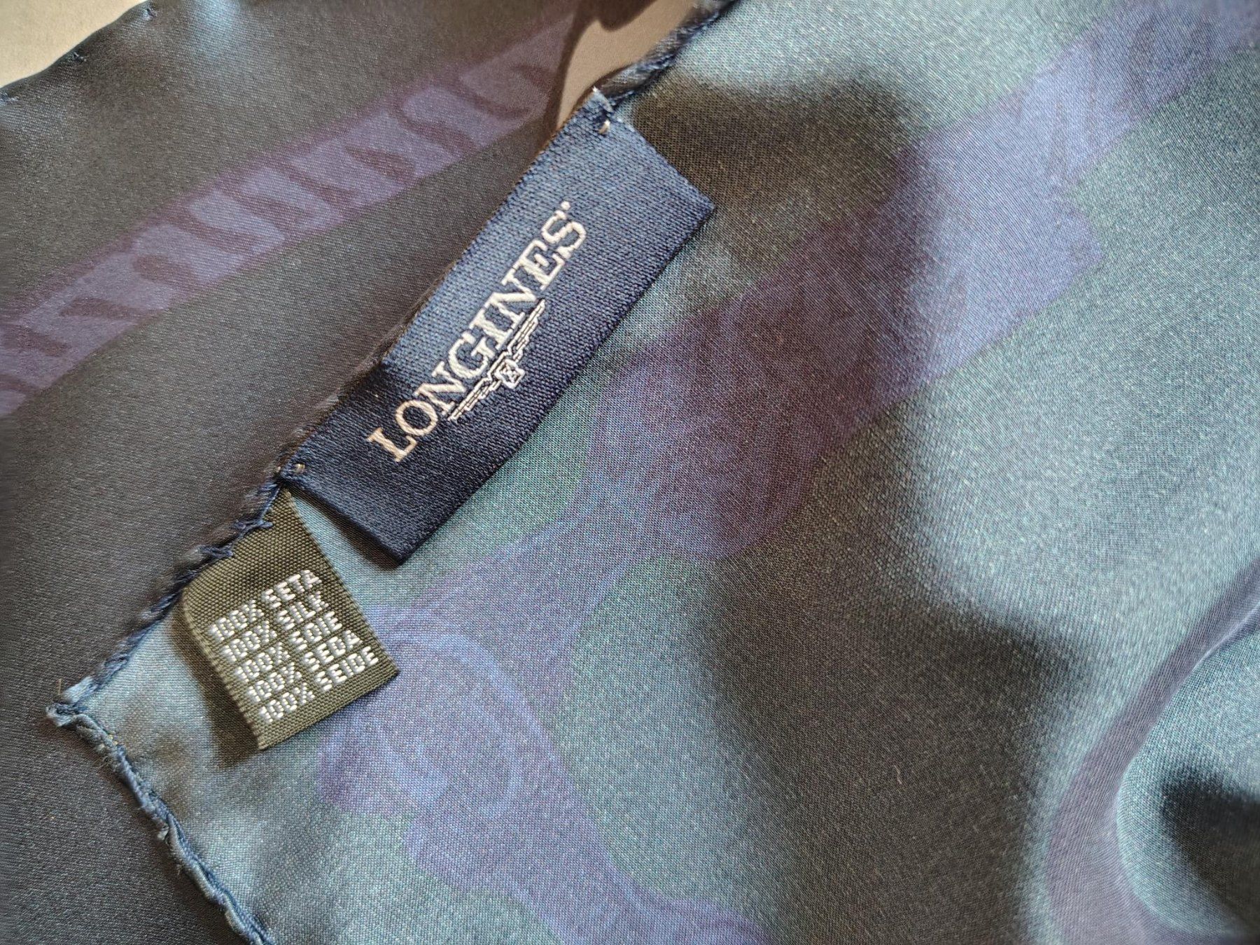 Foulard & Sciarpe: Longines, carré en soie 84x84cm – Nuovo e nell'imballaggio originale da Péry venduto da Sodubavallon 2