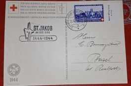 Pro Patria 1944 Für das Schweiz. Rote Kreuz 