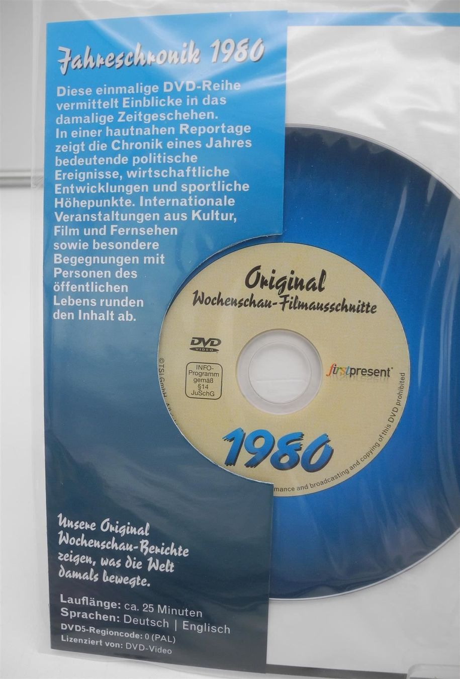 Karten: Geburtstagskarte mit CD, Jahr 1980 – Neu und originalverpackt aus Kottwil von Crazyrolf 2