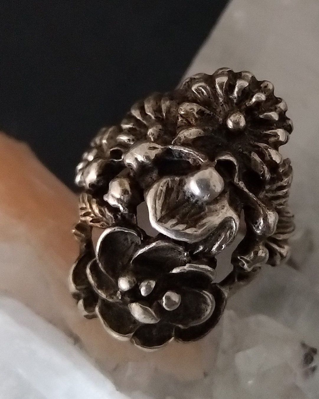 Anelli: FLORALER RING  IN 925 SILBER – Usato da Romanshorn venduto da BoutiqueA 5