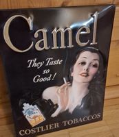 Camel Werbung Blechschild - Vintage Deko Rarität